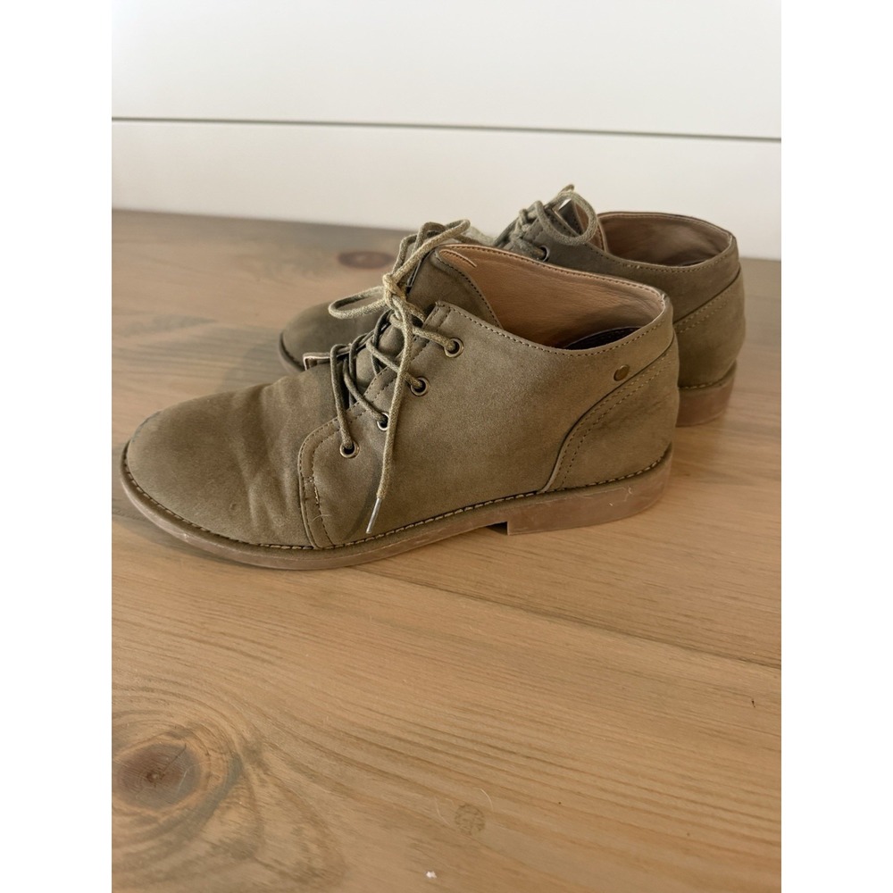Seven Dials Ankle Boots shoes Color Light Brown Size 9M Flat‎ Lace Up Go - Picture 2 of 5